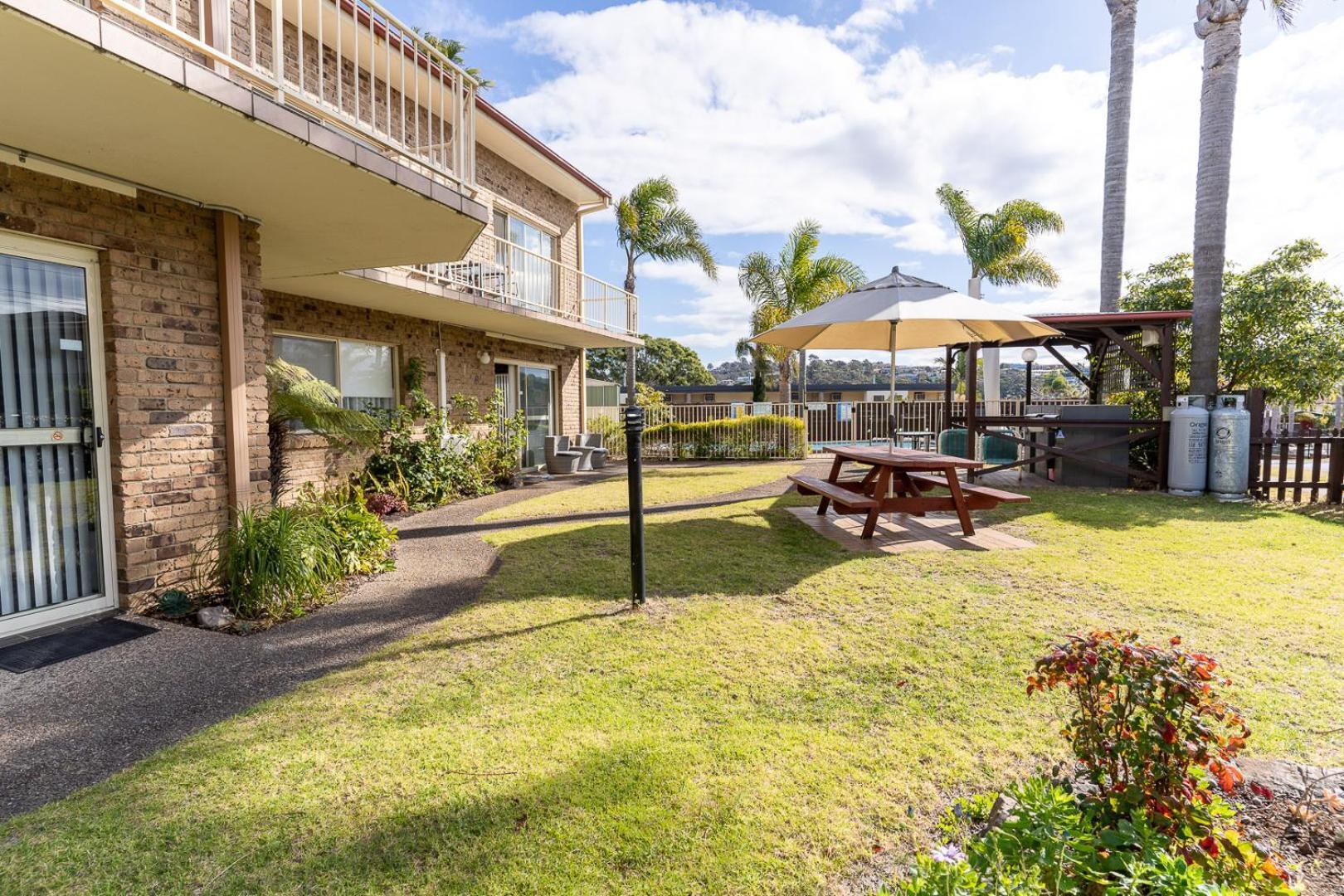 Beachfront Apartments Merimbula Esterno foto